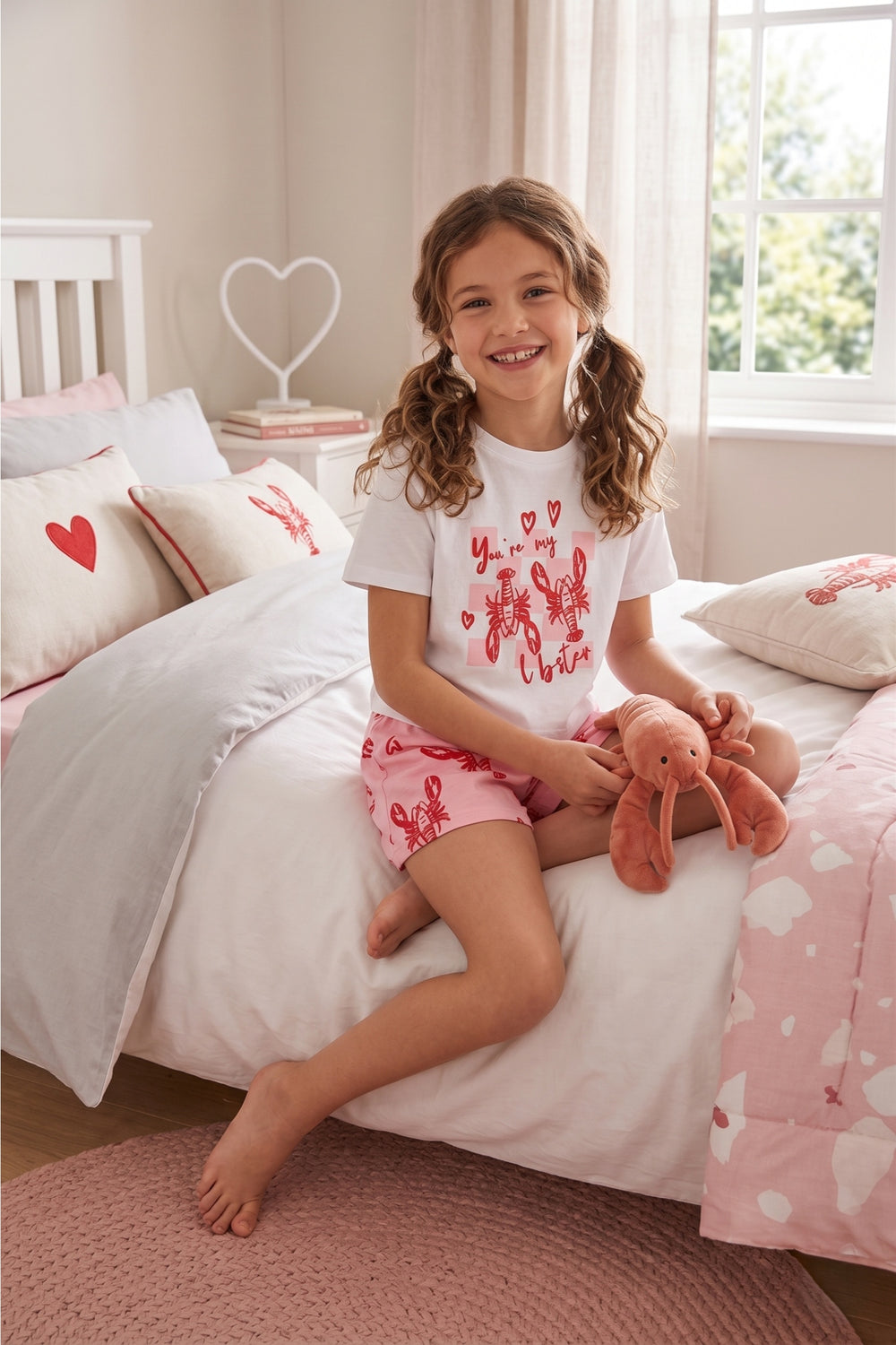 Girly Printed Pyjama Set