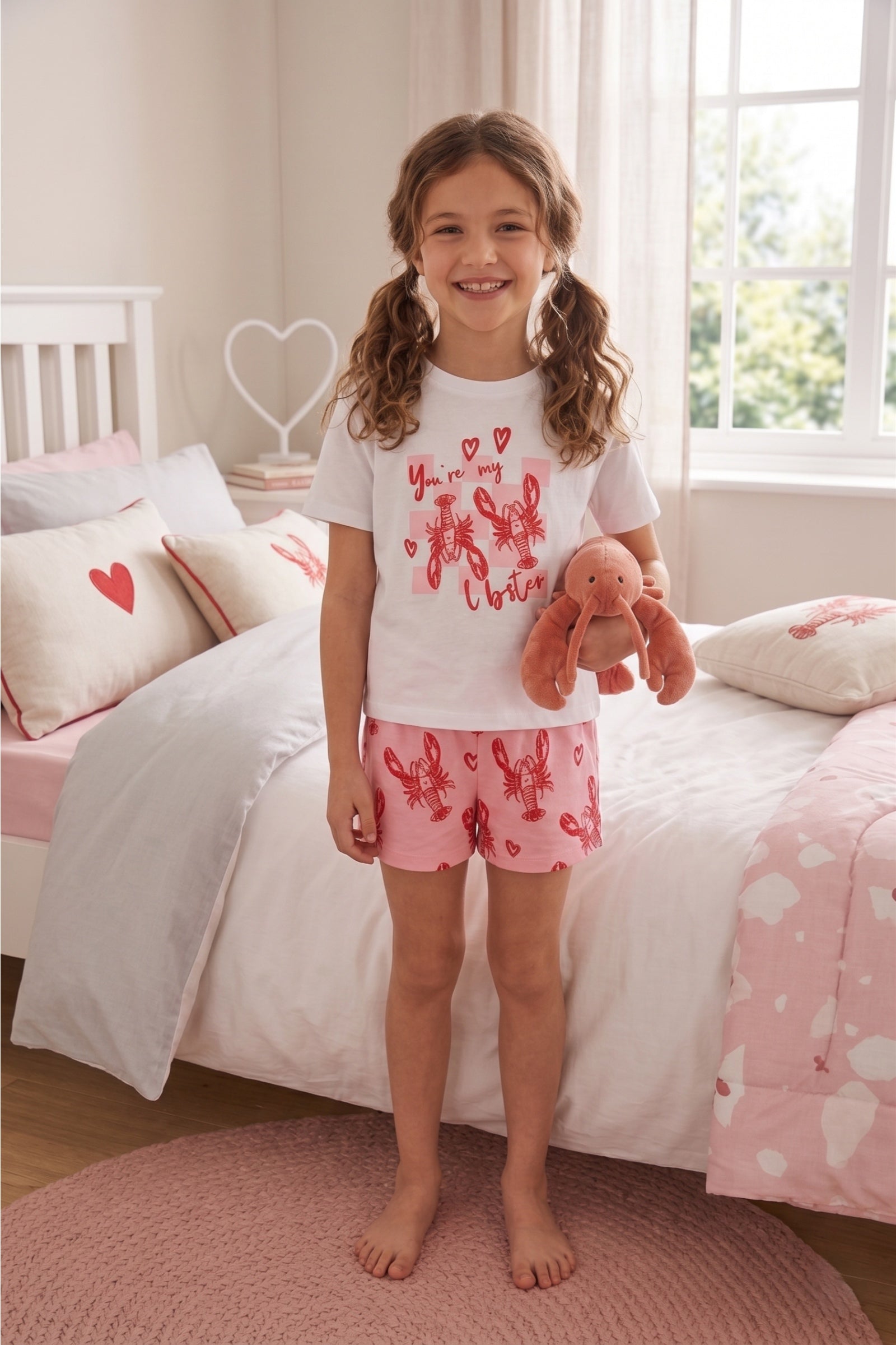 Girly Printed Pyjama Set