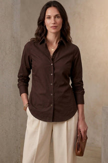Classic Button Placket Shirt