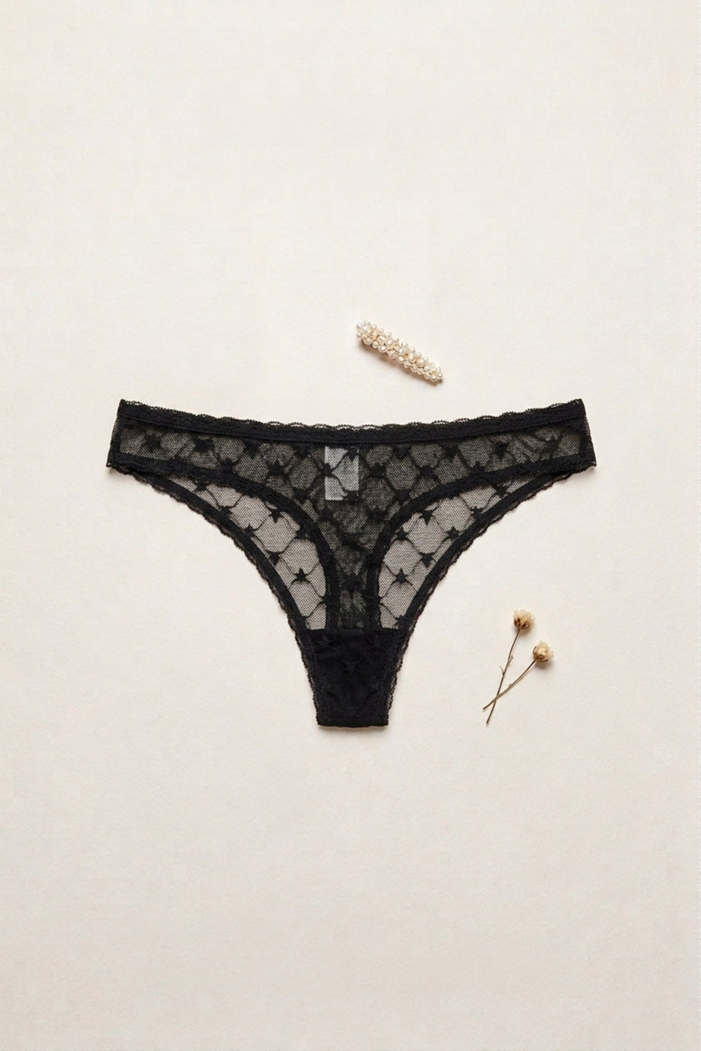 Stars Lace Bikini Panty