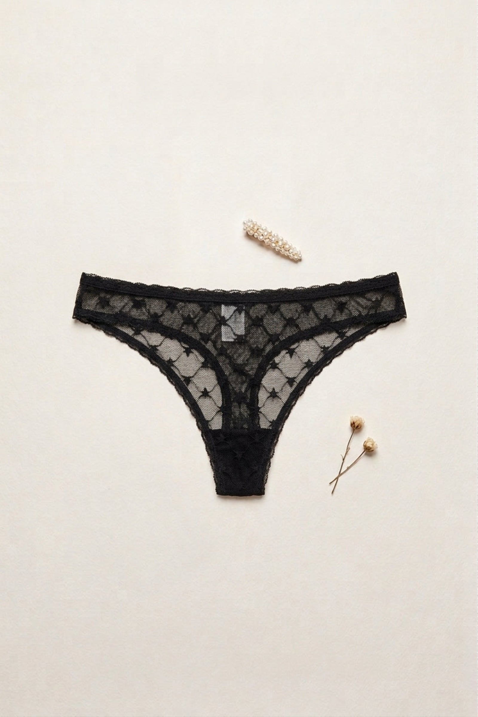 Stars Lace Bikini Panty