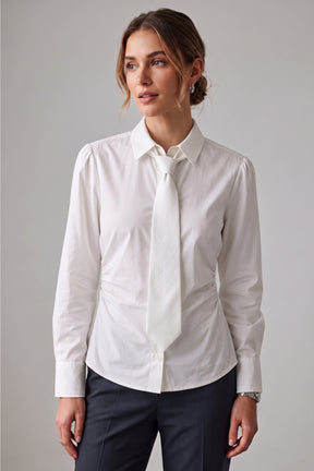 Side-Ruched Shirt