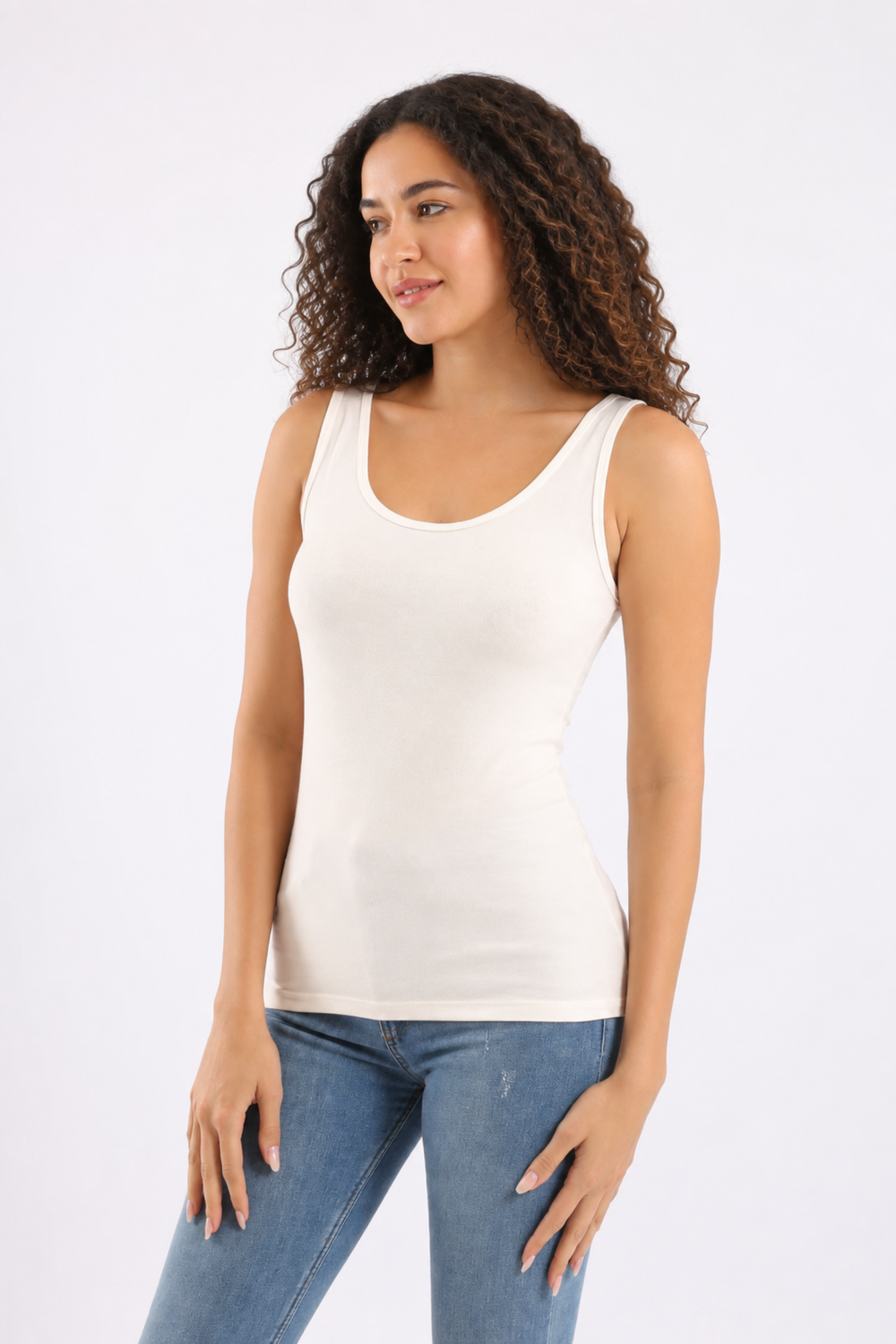 Plunge Neck Top