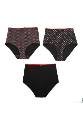 Pack of 3 Cotton Full Brief