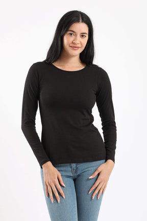 Pack of 3 Round Neck Long Sleeves Top - Carina - كارينا