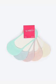 Pack of 5 Invisible Socks