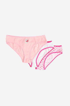 Pack of 7 Cotton Bikini Panties - Carina - كارينا