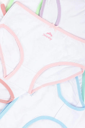 Pack of 7 Girly Brief Panties - Carina - كارينا