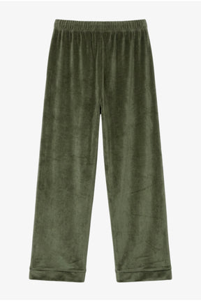 Piped Button-Front Pyjama