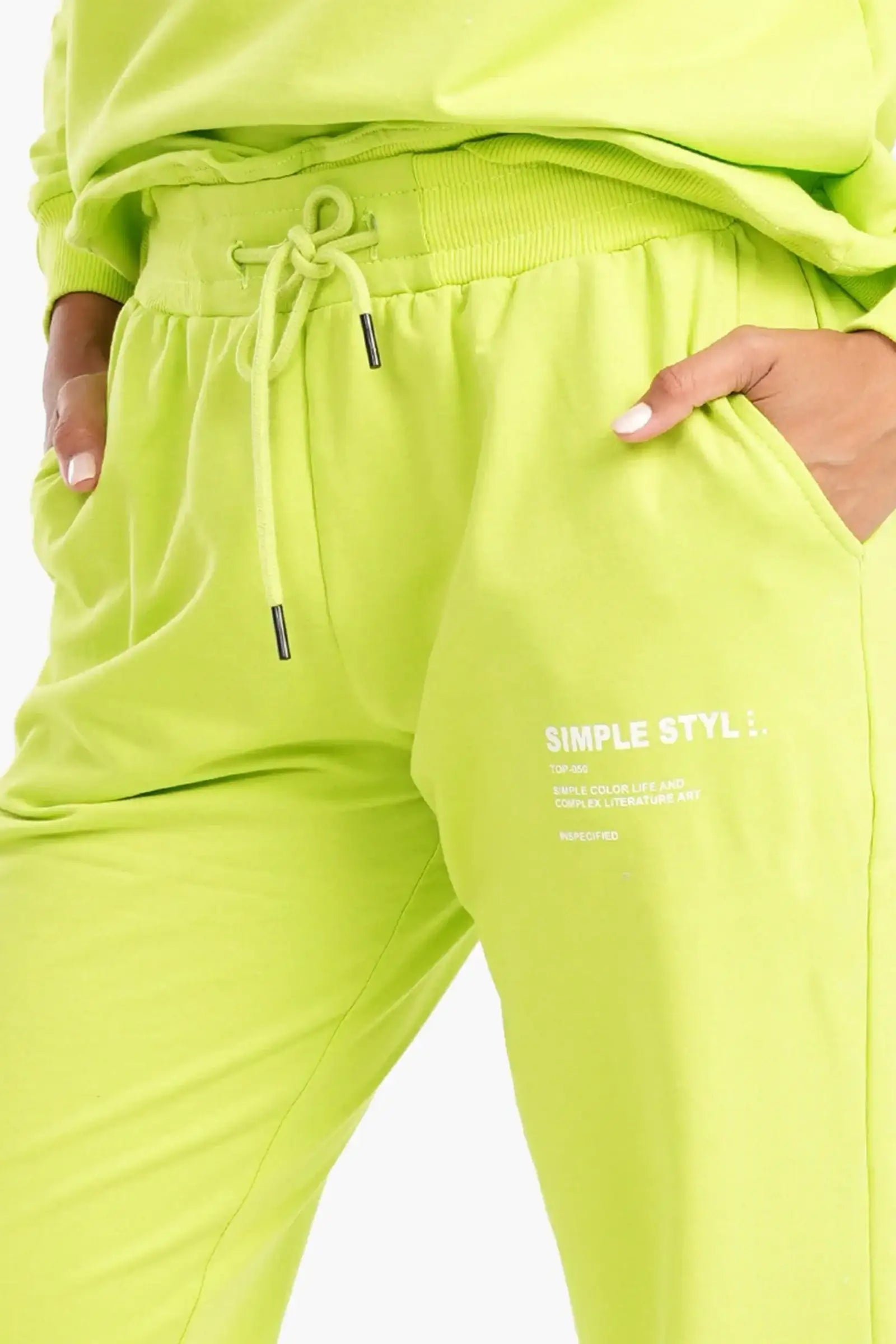Pistache Milton Lounge Pants - Carina - كارينا