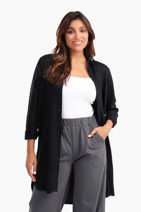 Poplin Long Shirt - Carina - كارينا
