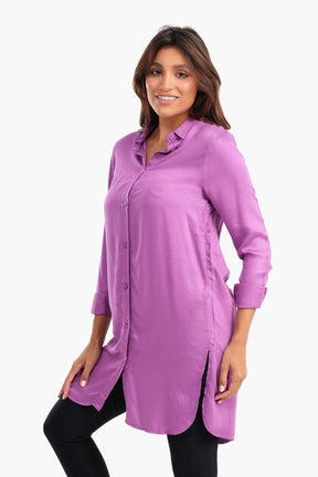 Poplin Long Shirt - Carina - كارينا