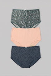 Pack of 3 High Waisted Panties