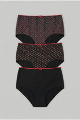 Pack of 3 Full Brief Panties