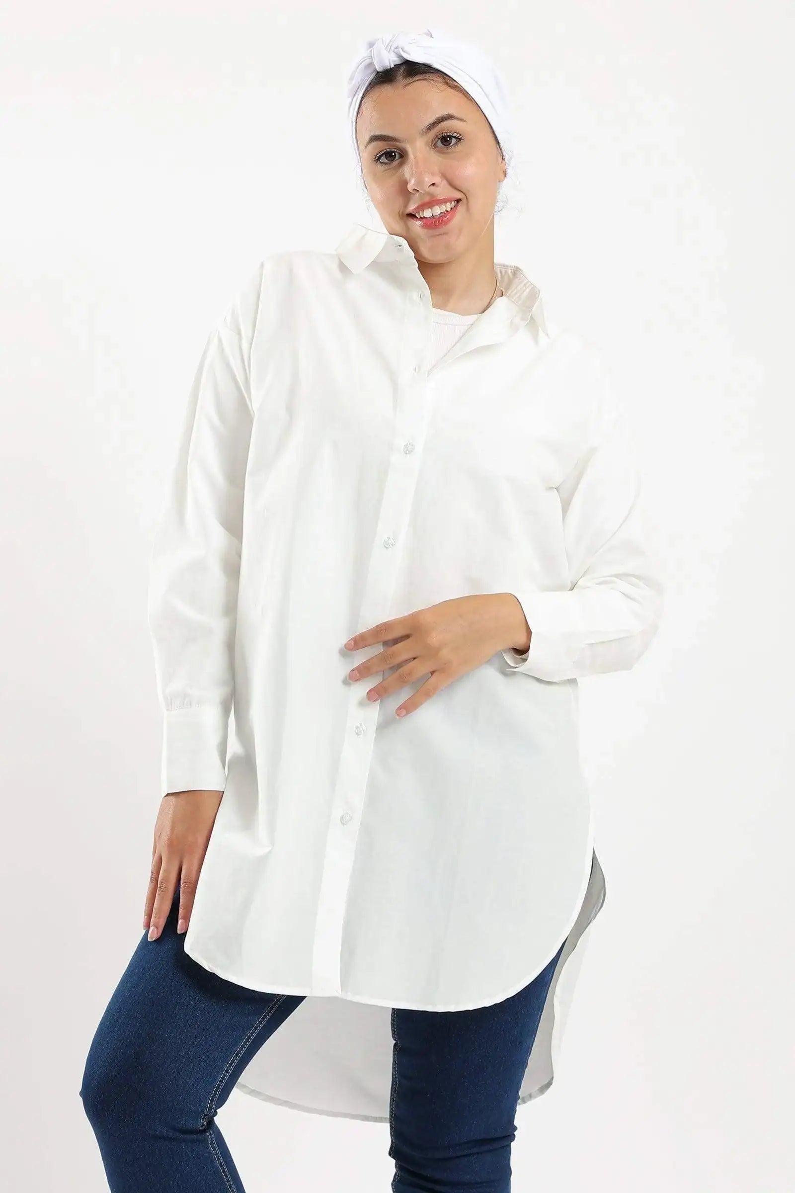 Relaxed Fit Long Shirt - Carina - كارينا