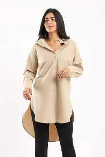 Relaxed Fit Long Shirt - Carina - كارينا