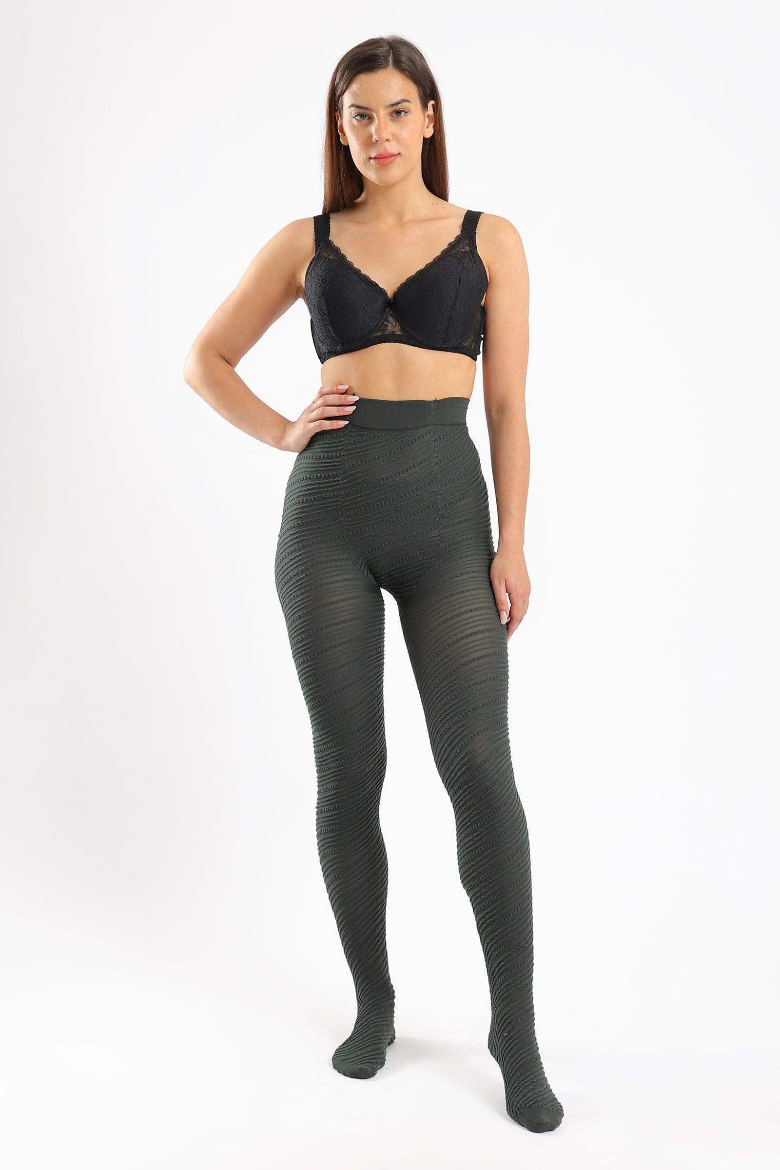 Ribbed Warm Pantyhose - Carina - كارينا