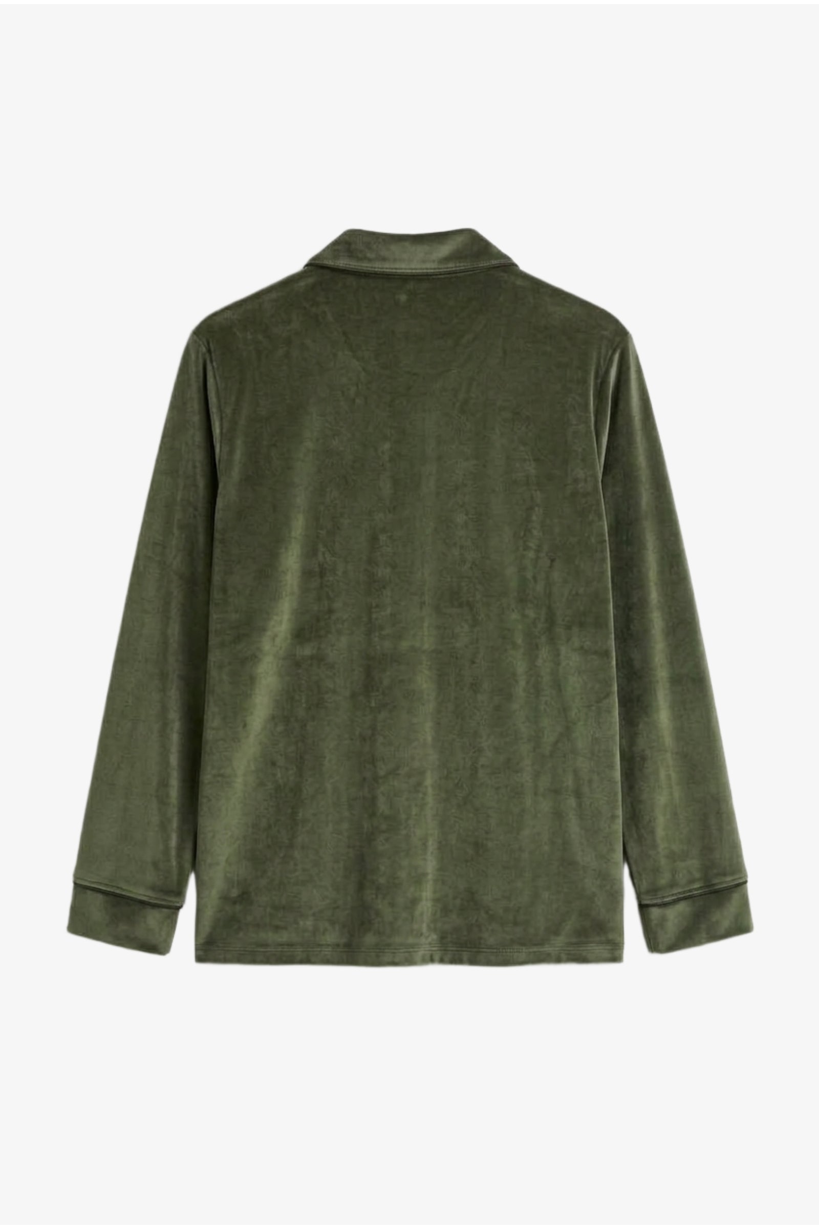 Piped Button-Front Pyjama