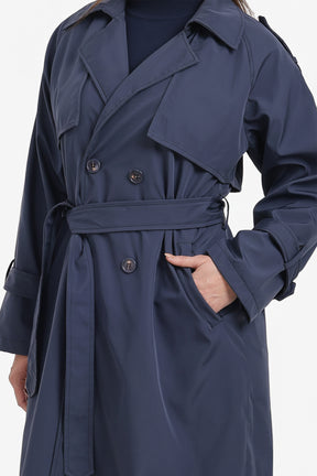 Double-Breasted Trench Coat