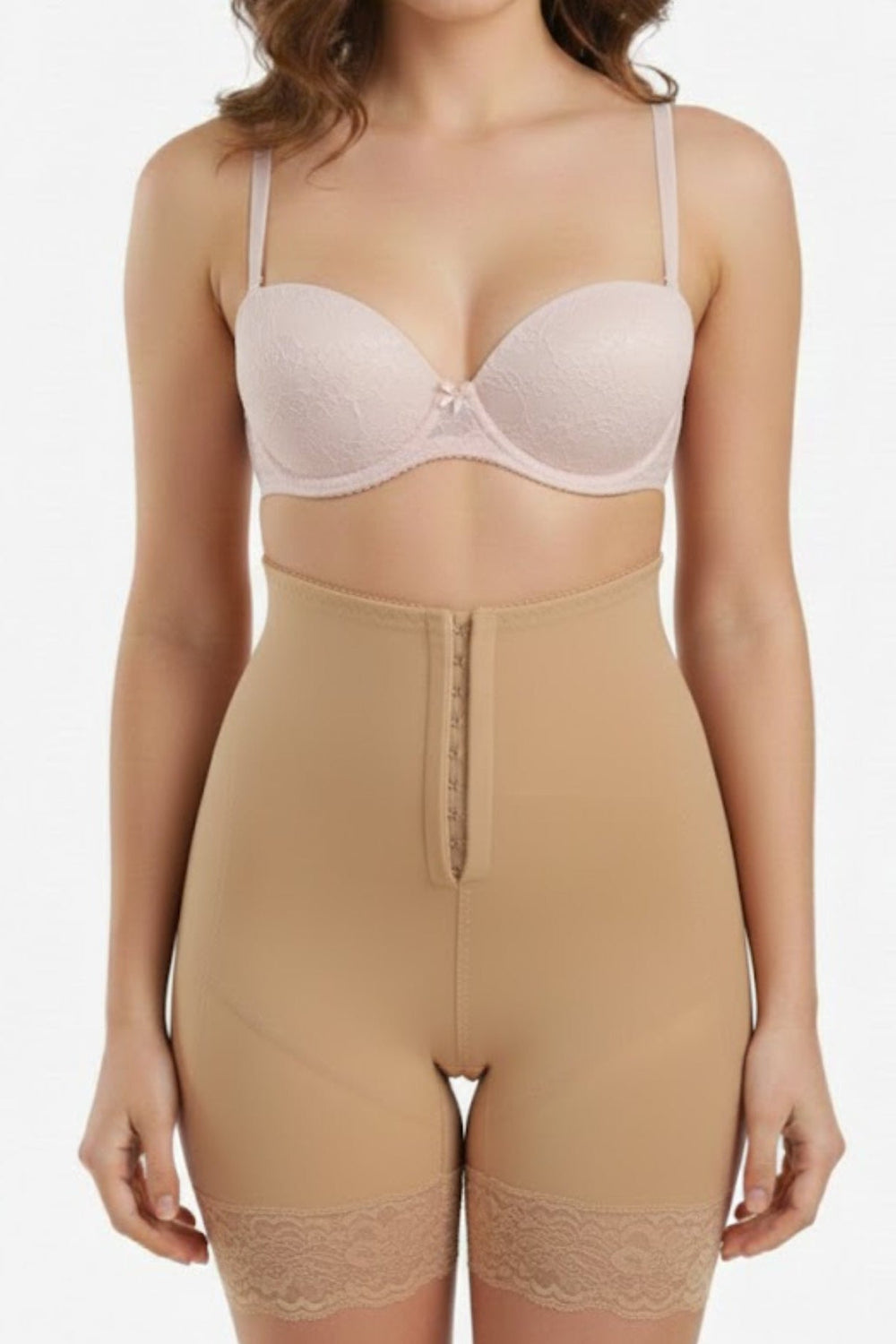 High-Waisted Corset Shorts