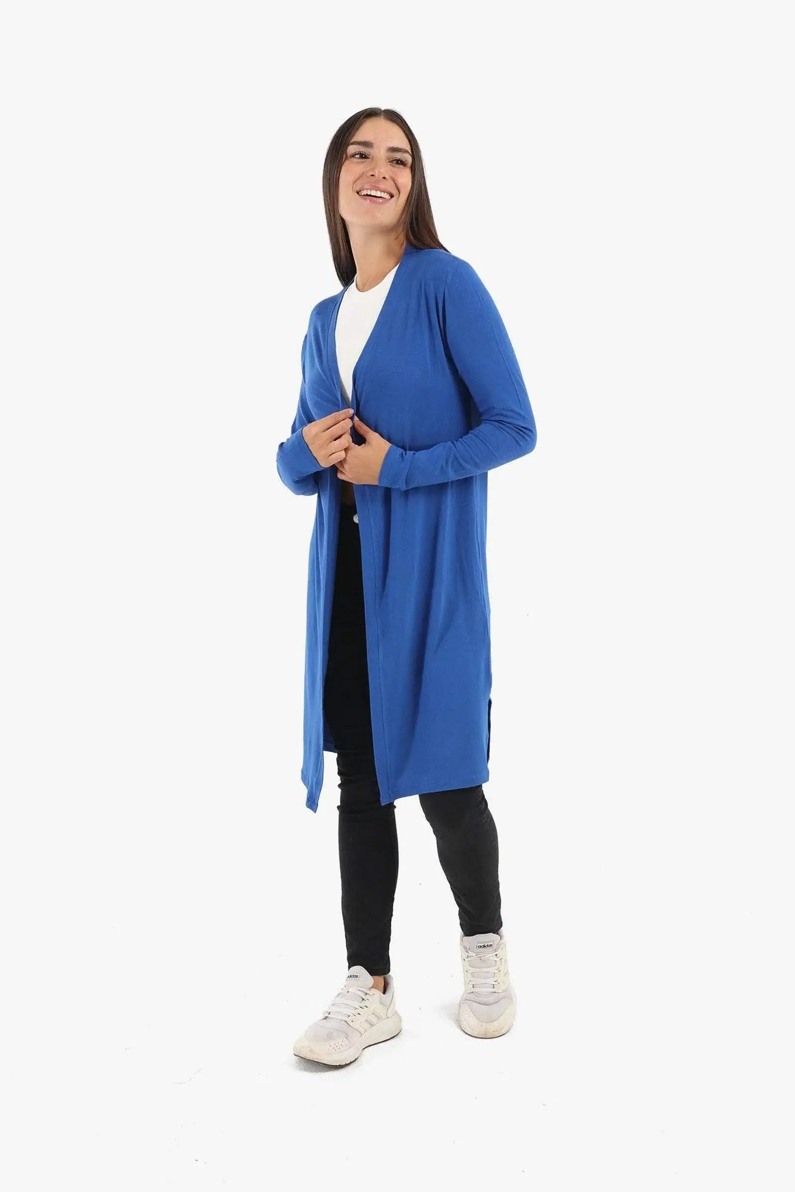 Viscose Solid Pattern Cardigan - Carina - كارينا