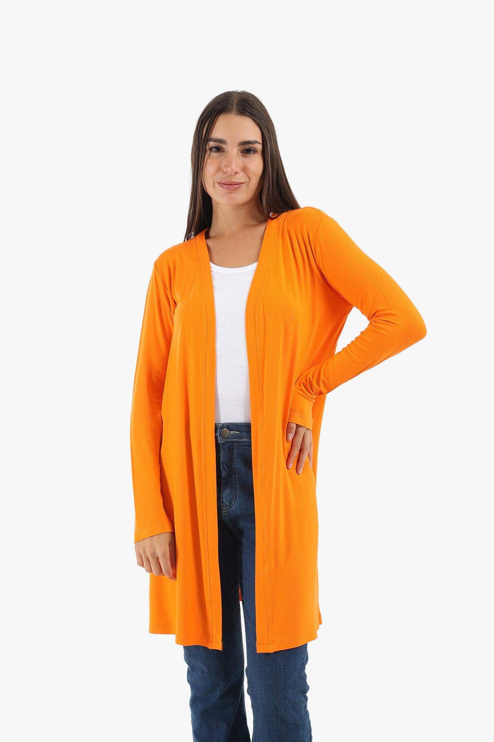 Viscose Solid Pattern Cardigan - Carina - كارينا