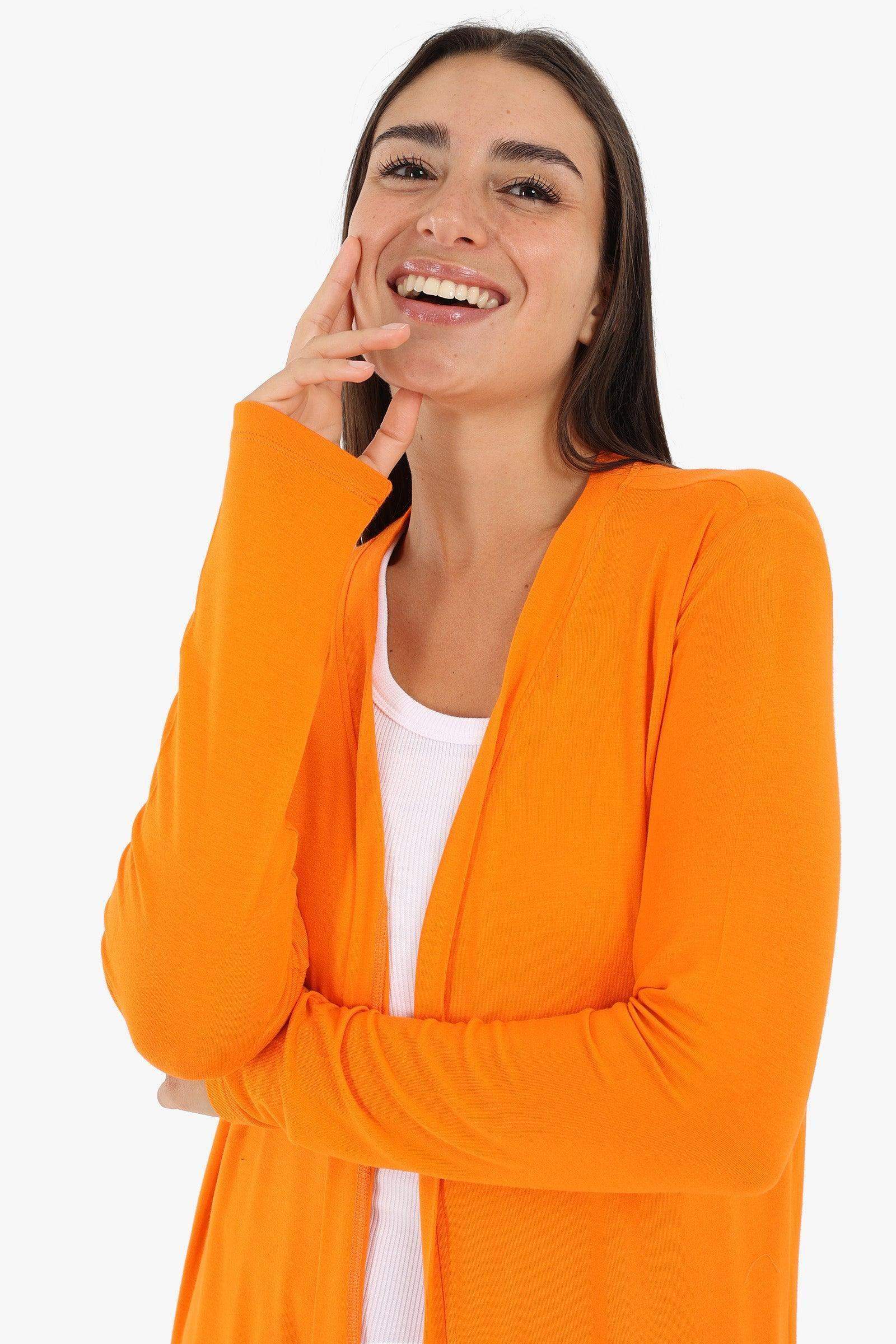 Viscose Solid Pattern Cardigan - Carina - كارينا