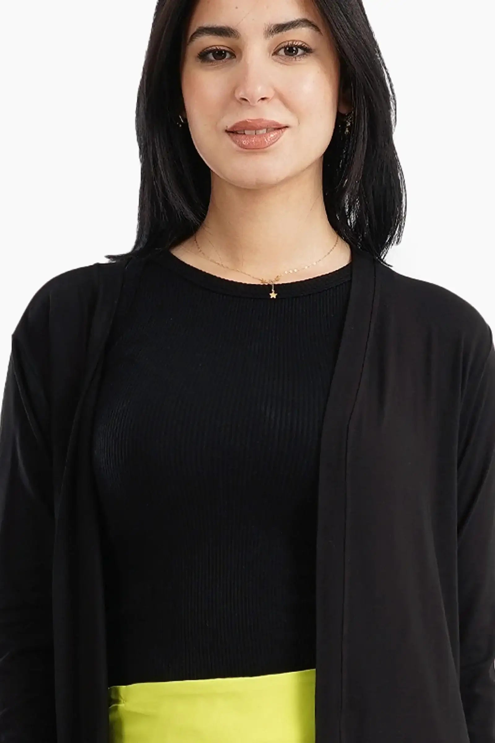 Viscose Solid Pattern Cardigan - Carina - كارينا