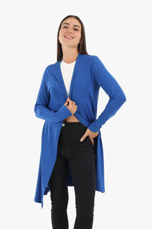 Viscose Solid Pattern Cardigan - Carina - كارينا