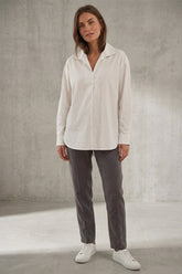 Round Hem Blouse