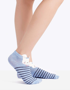 Ankle Socks - 3 Pairs - Carina - كارينا