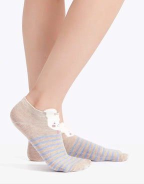 Ankle Socks - 3 Pairs - Carina - كارينا