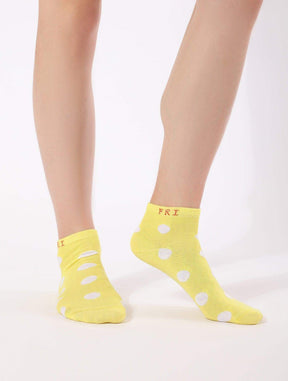 Big Dots Socks - 7 Pairs - Carina - كارينا