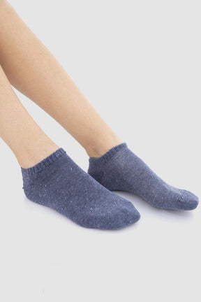 Cotton Ankle Socks - 3 Pairs - Carina - كارينا