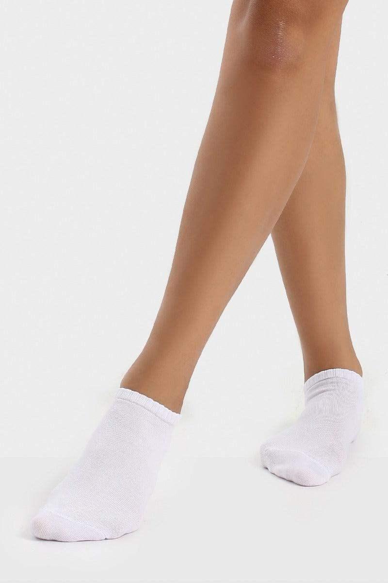 Cotton Ankle Socks - 5 Pairs - Carina - كارينا