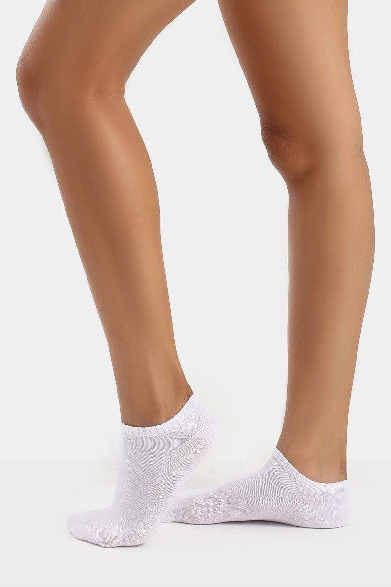 Cotton Ankle Socks - 5 Pairs - Carina - كارينا