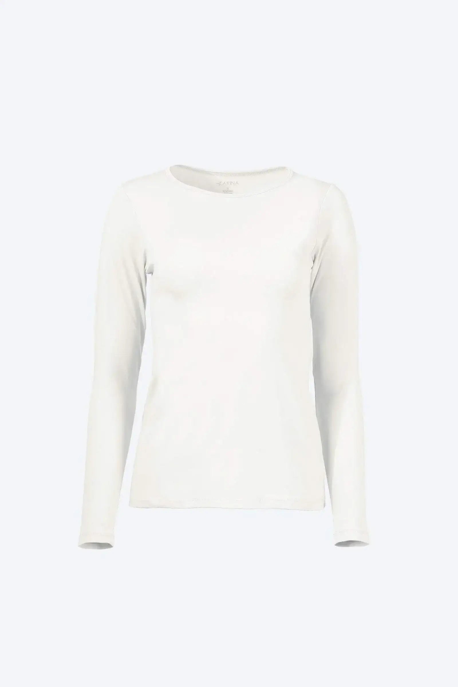 Cotton Round Neck Top - Carina - كارينا