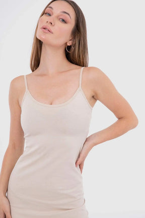 Cotton Sleeveless Cami Short Dress - Carina - كارينا