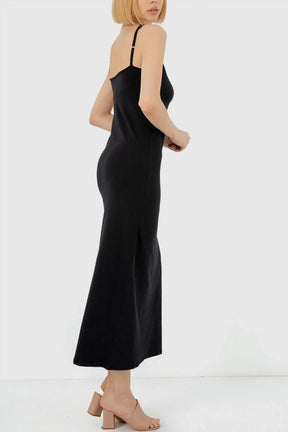 Cotton Sleeveless Long Dress - Carina - كارينا