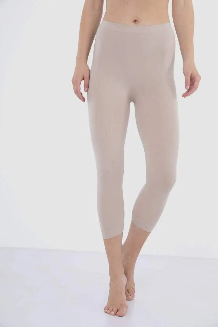 Elastic Waist Pantacourt Legging - Carina - كارينا