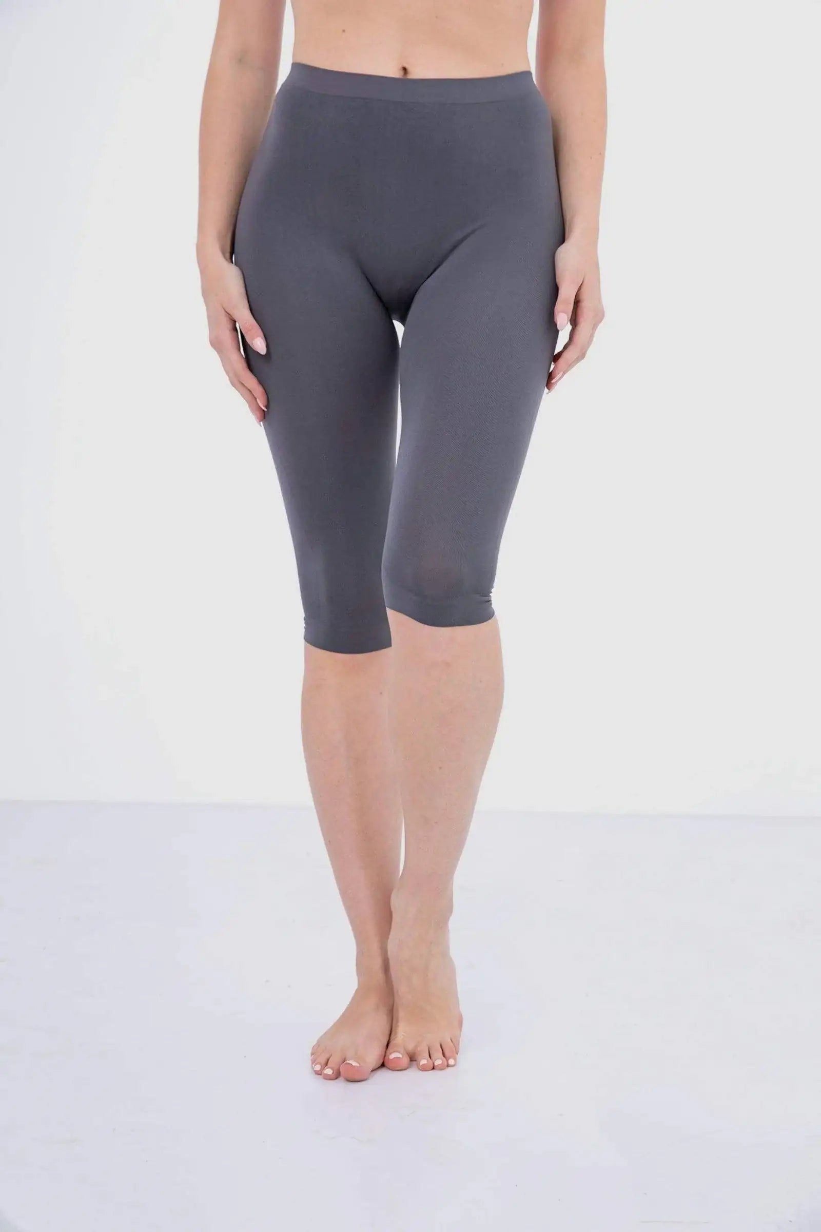 Elastic Waist Pantacourt Legging - Carina - كارينا
