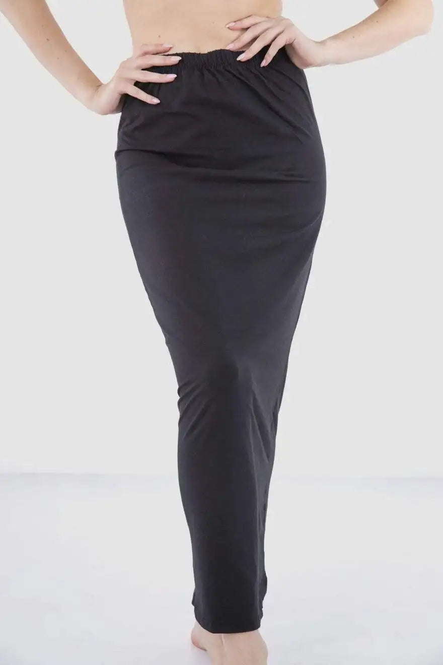 Elastic Waist Solid Maxi Skirt - Carina - كارينا