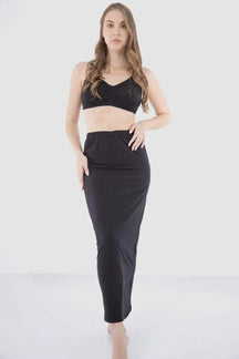 Elastic Waist Solid Maxi Skirt - Carina - كارينا