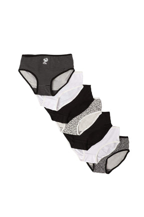 Girly Cotton Briefs (Pack of 7) - Carina - كارينا