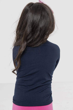 Girly Microfiber High Neck Top - Carina - كارينا
