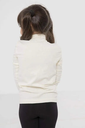 Girly Microfiber High Neck Top - Carina - كارينا