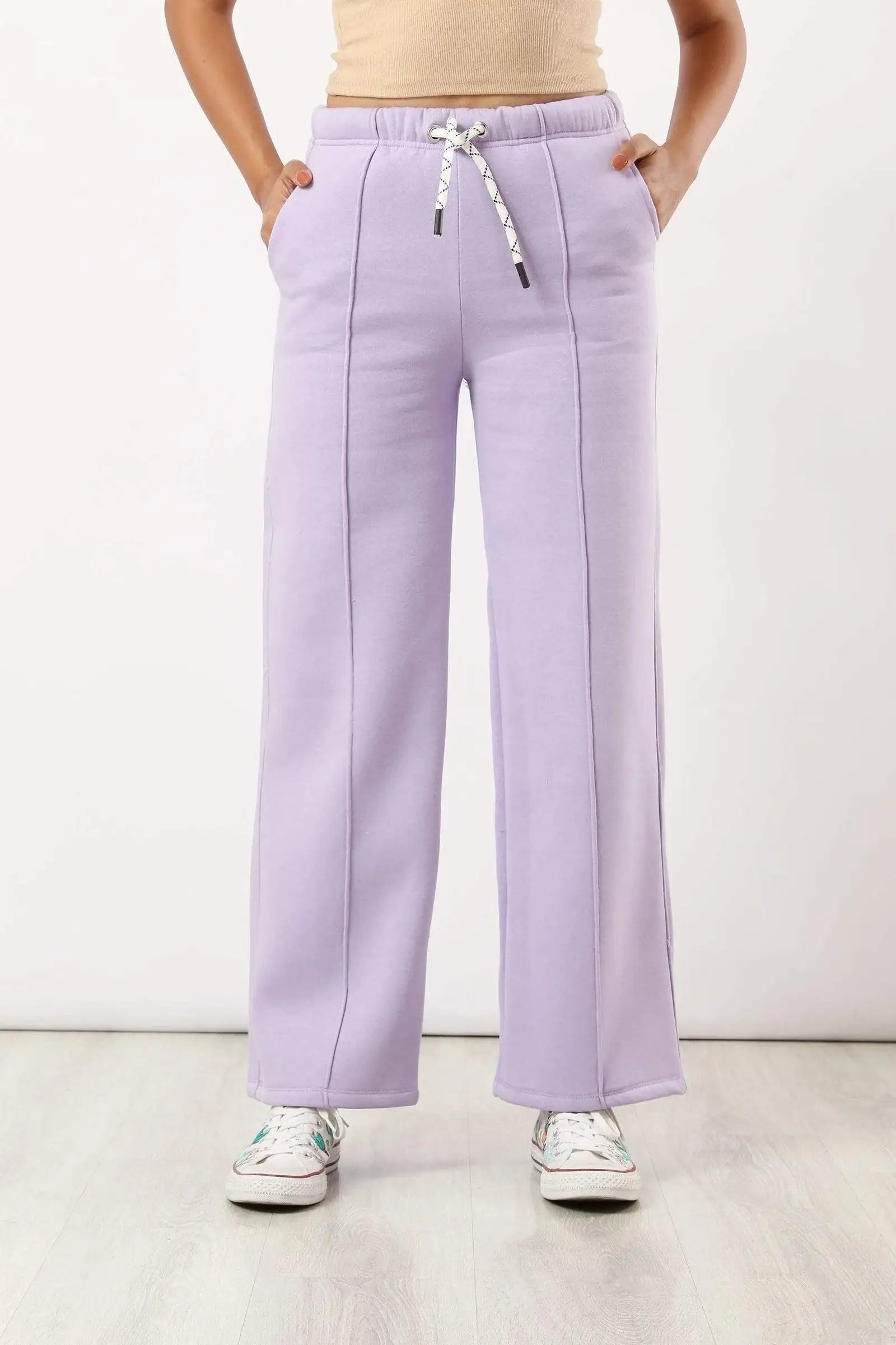 Heather Wide Lounge Pants - Carina - كارينا
