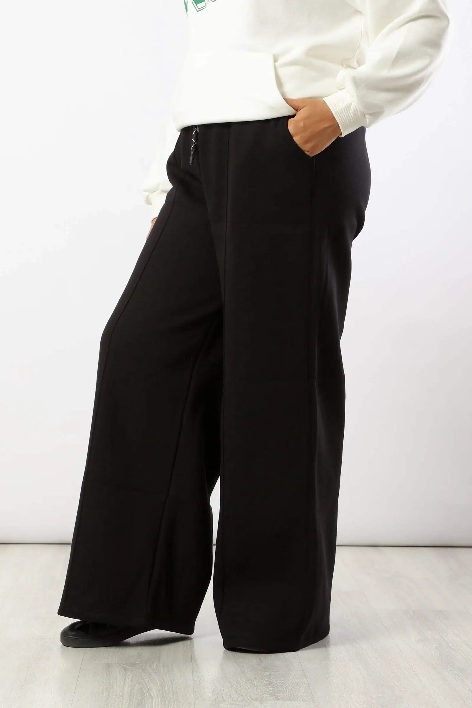 Heather Wide Lounge Pants - Carina - كارينا