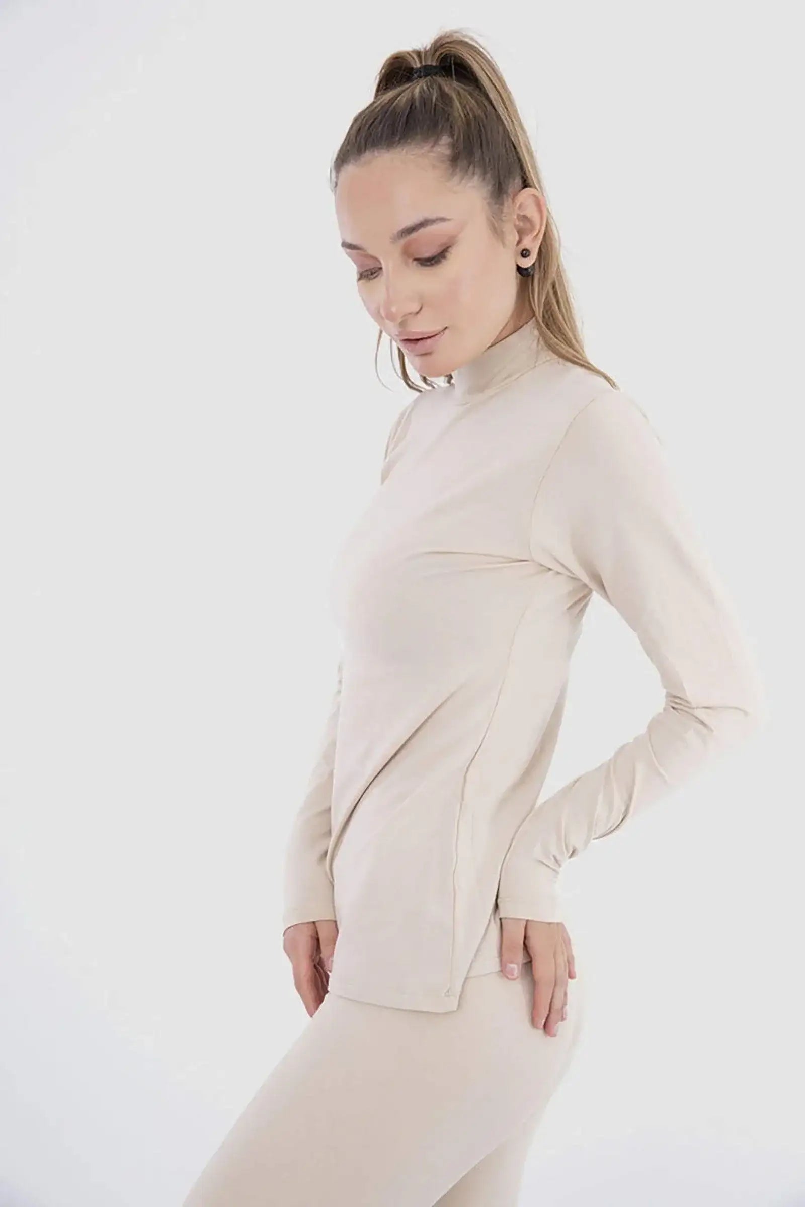 High Neck Slip on Top - Carina - كارينا