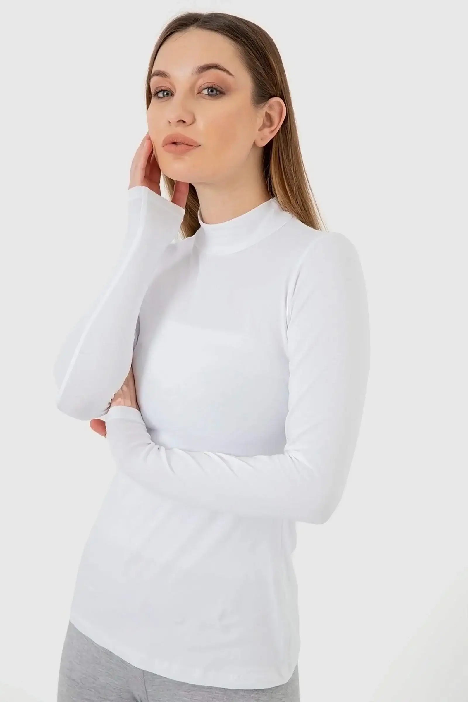 High Neck Slip on Top - Carina - كارينا